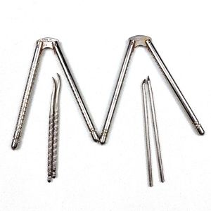 Vintage Nut Cracker Set 2 Crackers & 4 Picks